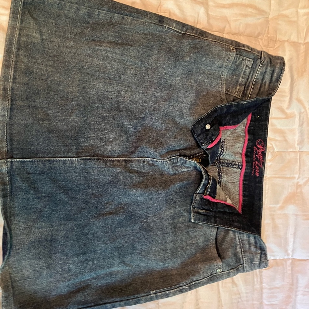 Vintage point zero denim skirt